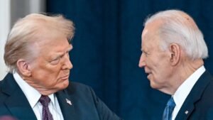Trump lashes out at Biden over suing DOJ to hide interview audio files