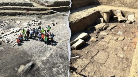 Construction workers clearing old bombs unexpectedly find ‘important’ ancient sanctuary