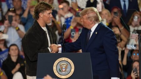 Trump backs Giants QB Jaxson Dart after rally appearance backlash, says ‘He’s also loved more’