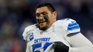 Lions HC Dan Campbell On All-Pro Penei Sewell Changing Spots: He ‘Can Do It All’ Lions HC Dan Campbell On All-Pro Penei Sewell Changing Spots: He ‘Can Do It All’