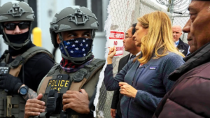 Anti-ICE agitator screams ‘I’ll kill your whole f- family’ day after Dem gov praises ‘peaceful protesting’ Anti-ICE agitator screams ‘I’ll kill your whole f- family’ day after Dem gov praises ‘peaceful protesting’