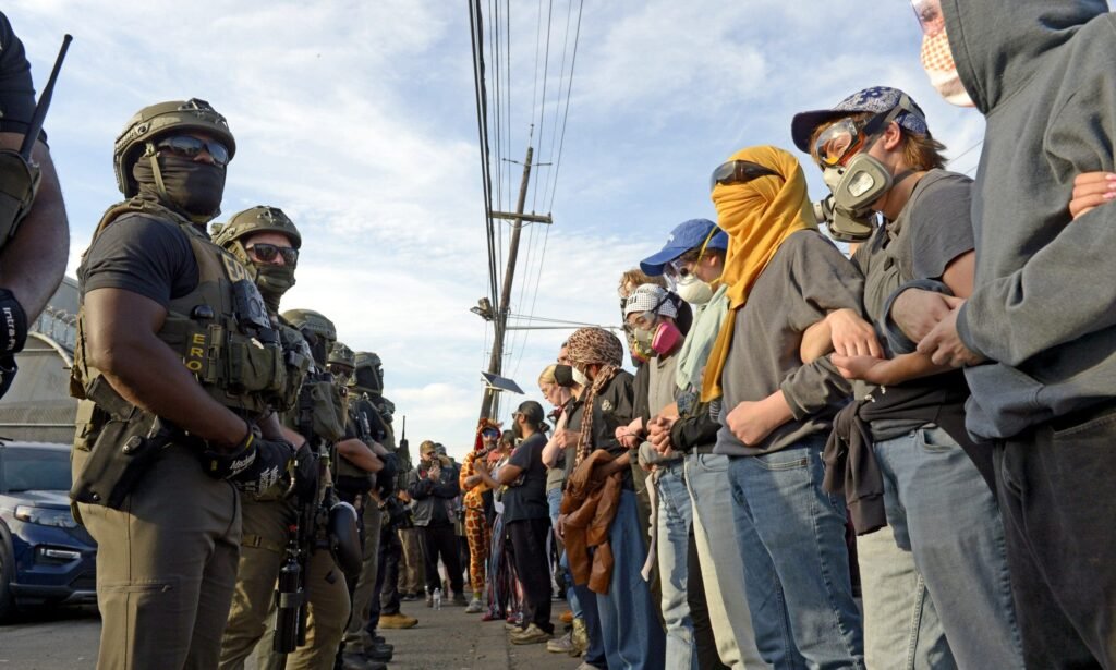 New Jersey agitators bite, kick and punch ICE agents as Delaney Hall clashes continue; 9 more arrested: DHS