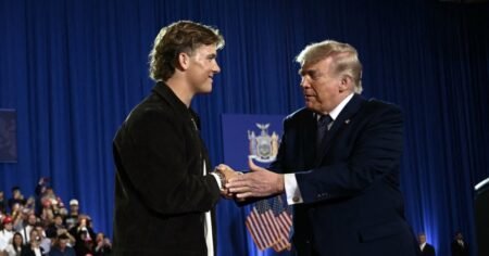 President Donald Trump Weighs In On Jaxson Dart Backlash After QB Introduced Him at Rally