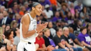 A’ja Wilson expected to dominate as Aces face Golden State Valkyries in only WNBA game on schedule A’ja Wilson expected to dominate as Aces face Golden State Valkyries in only WNBA game on schedule