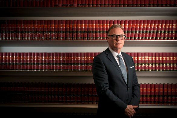 Chief Justice William Alstergren, pictured in 2019, commissioned the judicial investigation into Alexander Street.