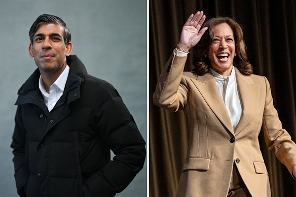 The Indian diaspora includes high-profile politicians like Rishi Sunak and Kamala Harris.