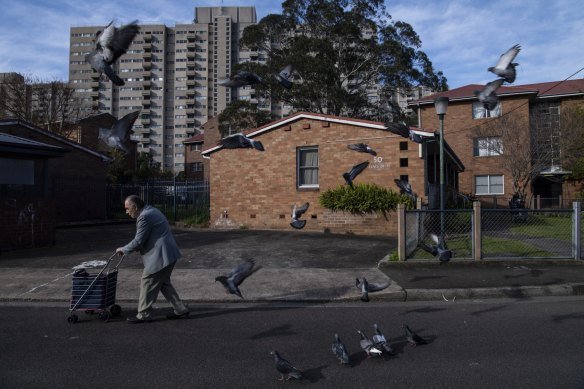 About 750 public housing units in the Waterloo South precinct will be demolished.