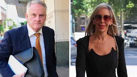 Mark Latham and his ex-girlfriend, Nathalie Matthews.