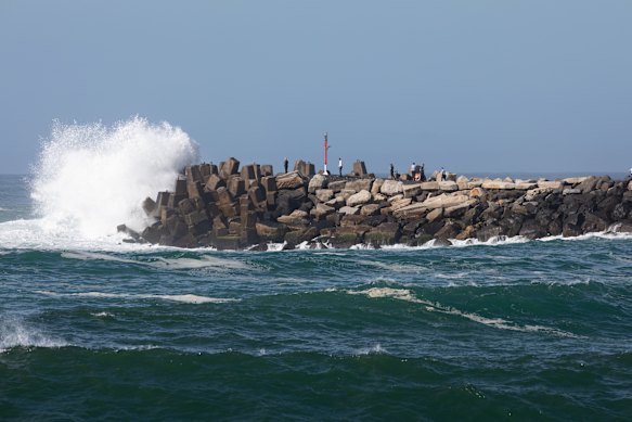 The Ballina coastal bar is considered one of the most treacherous in the country.
