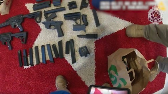 Police warn 3D-printed guns are a growing issue.
