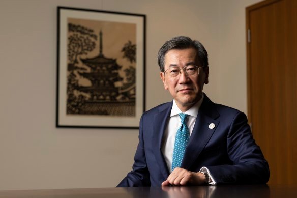Former Japanese ambassador to Australia Shingo Yamagami fears China will fill a power vacuum in the Indo-Pacific. 