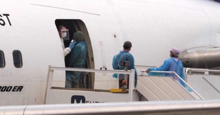 Four Canadians head to B.C. to isolate from hantavirus cruise Four Canadians head to B.C. to isolate from hantavirus cruise