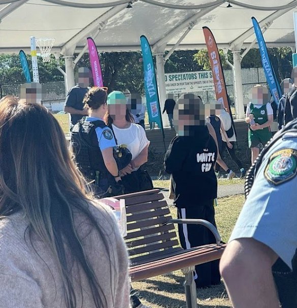 Police were called to the match at Heffron Park in Maroubra on Saturday.