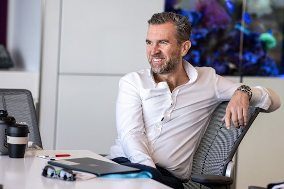 PsiQuantum’s Australian co-founder Jeremy O’Brien, a University of Queensland graduate, pictured in Chicago last year.