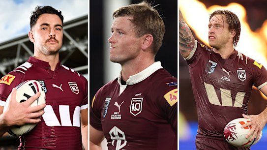 Queensland Maroons Melbourne Storm composite