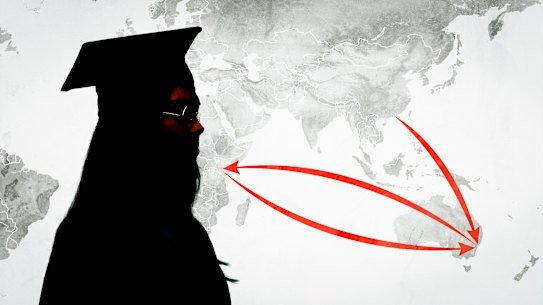 One Hong Kong-based contract cheating syndicate targets Chinese students in Australia, then outsources work to contractors in Kenya – a “predatory” practice that experts say puts students and universities at great risk. 