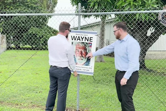 Police launched a search for Mackay local Wayne Pedro Morseu last year.