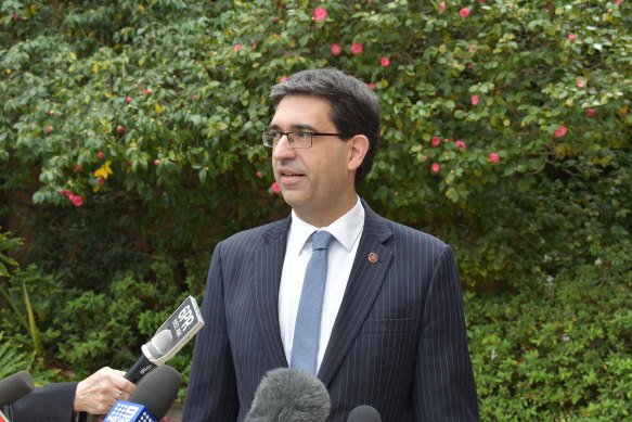 Shadow attorney general  Nick Goiran..