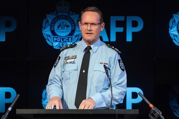 AFP Assistant Commissioner Stephen Nutt.