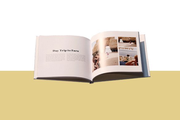 Once Upon create-your-own travel book.