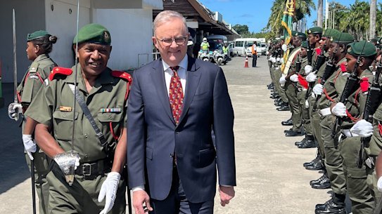 Prime Minister Anthony Albanese travelled to Vanuatu last year but left without signing a 10-year security pact.
