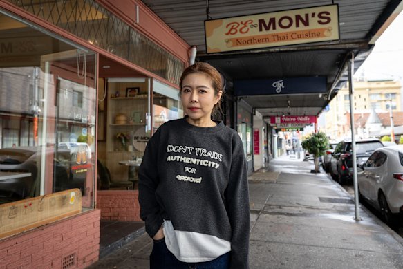 Mona Bongkungkham at her South Yarra restaurant.