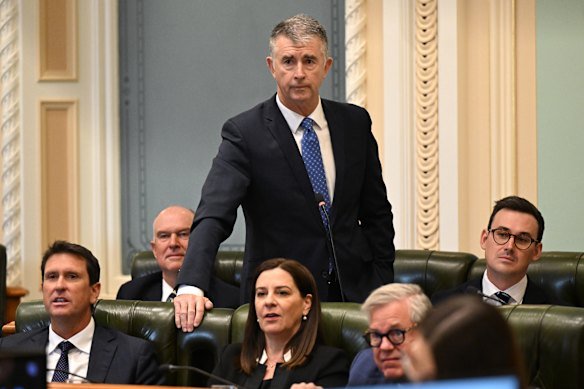 Olympics Minister Tim Mander has stepped aside from his cabinet role while the AFP investigates allegations over voting enrolment.