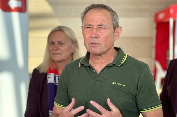WA Premier Roger Cook.