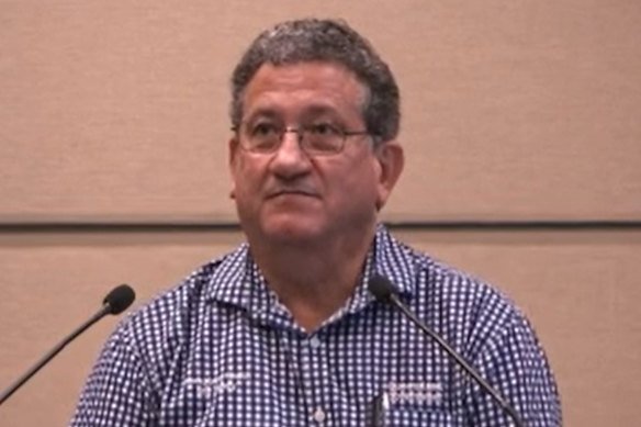 John Dalamaras, WHSQ operations manager for Cairns, gives evidence on Wednesday.