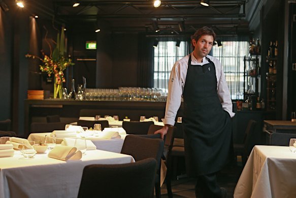 Ben Shewry poses for a photo in his restaurant Attica on June 19, 2015.