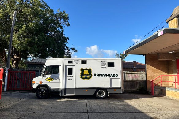 Armaguard is a specialised cash transport company.