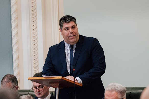 Queensland Transport and Main Roads Minister Brent Mickelberg.