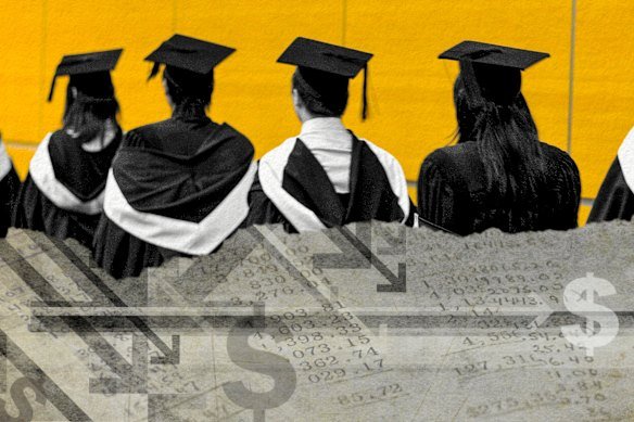 Australia’s universities were granted more than $1 billion for students who  failed to materialise.