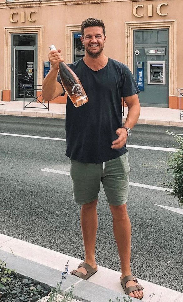  Justin McKeone in St Tropez in 2019. 