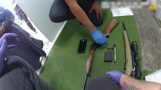 WA Police seize weapons from sovereign citizens under a week-long operation in early October.