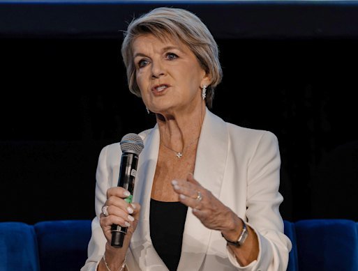 Julie Bishop, the only woman in Tony Abbott’s 2013 cabinet