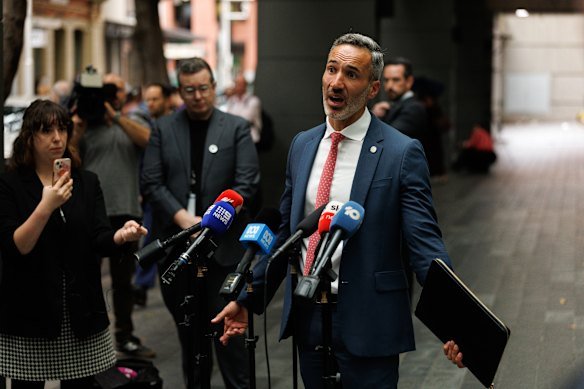 Alex Ryvchin said children were deeply affected by antisemitism.