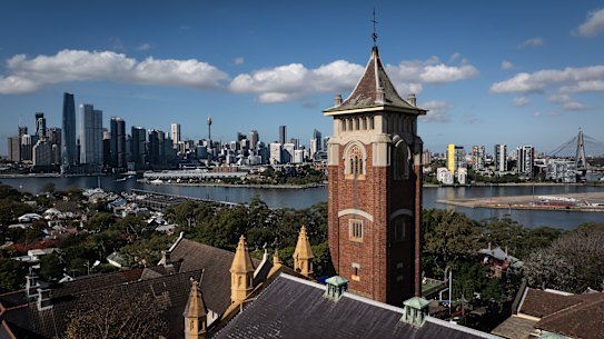 St Augustine’s Catholic Church in Balmain is seeking to increase the number of bells in its tower.