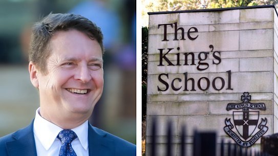 King’s School former headmaster Tony George.