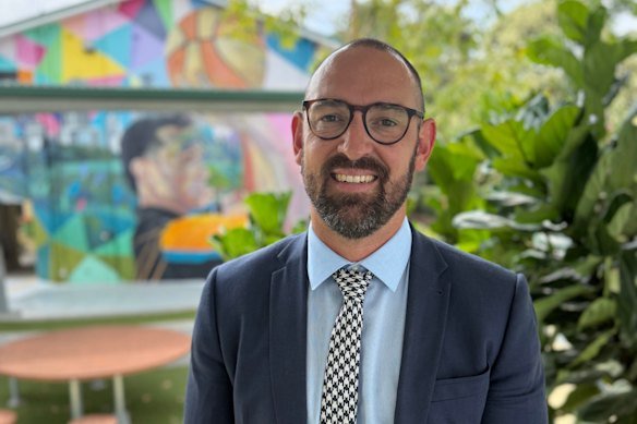 Yeronga State High School principal Ben Orford.