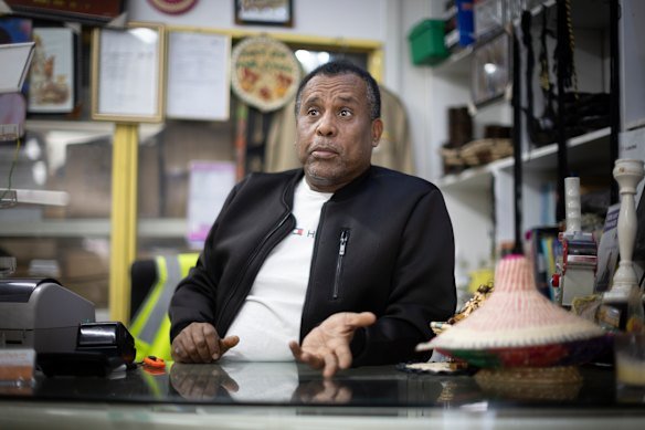 Bright Merkato Dawit Kebede says the café should be away from Footscray’s central shopping district. 