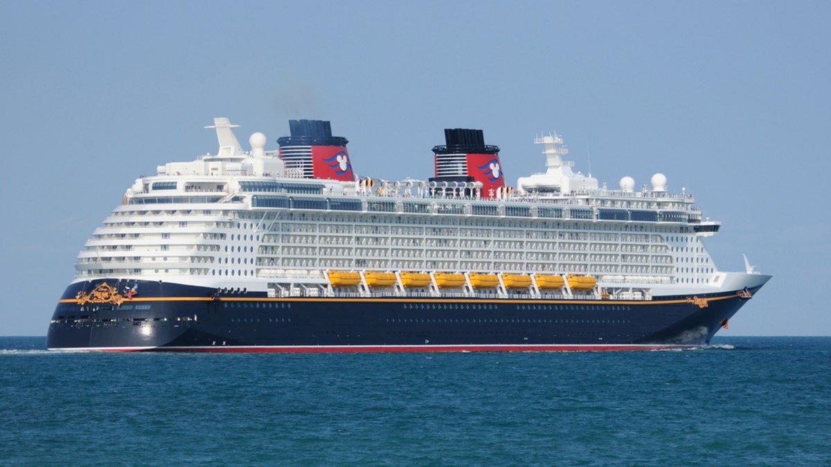 Disney Cruise Line's Disney Dream heads to sea from Port Canaveral in Florida.