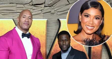 Dwayne ‘The Rock’ Johnson Makes Raunchy Jokes, Flirts With Kevin Hart’s Wife Eniko at Netflix Roast