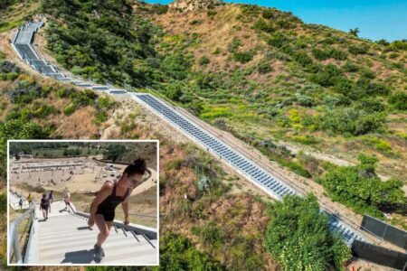 Giant stairs to nowhere opening soon in Southern California city — and health freaks love it Giant stairs to nowhere opening soon in Southern California city — and health freaks love it