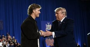 New York Giants QB Jaxson Dart Sparks Controversy After Introducing President Donald Trump at Rally New York Giants QB Jaxson Dart Sparks Controversy After Introducing President Donald Trump at Rally