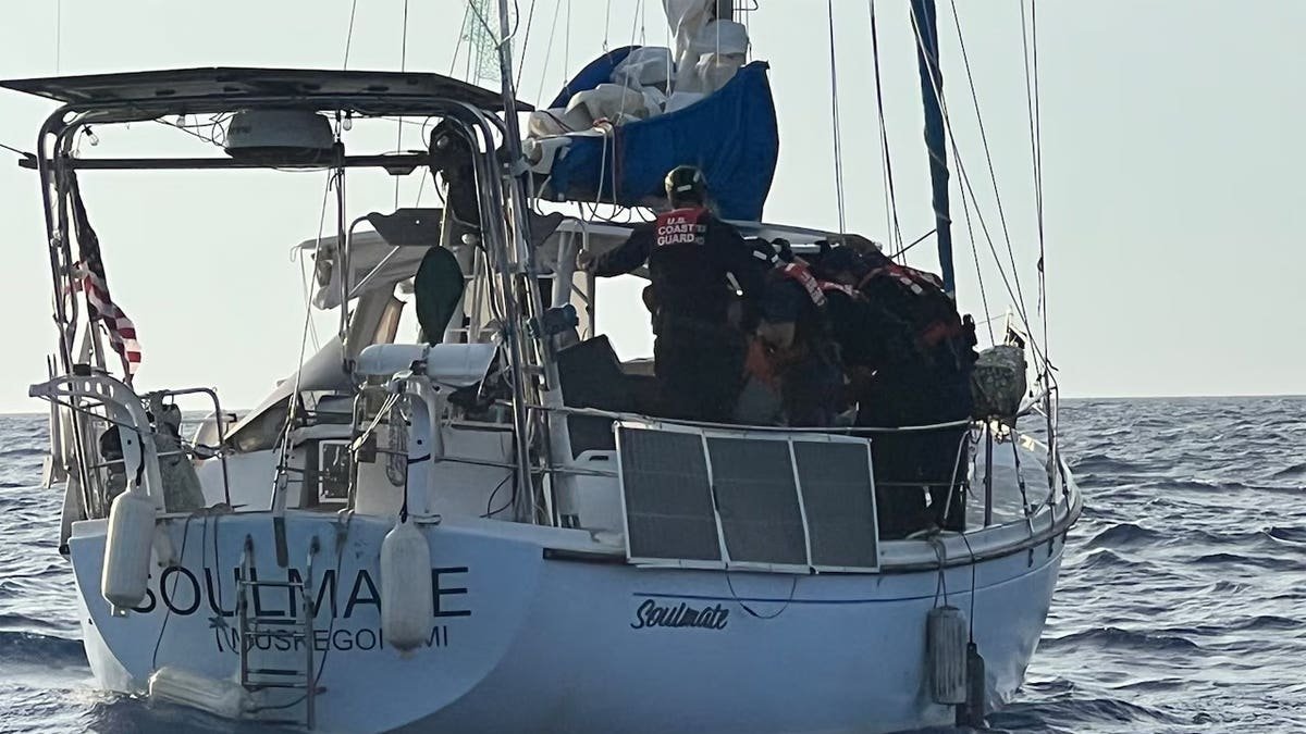 The sailboat Soulmate.