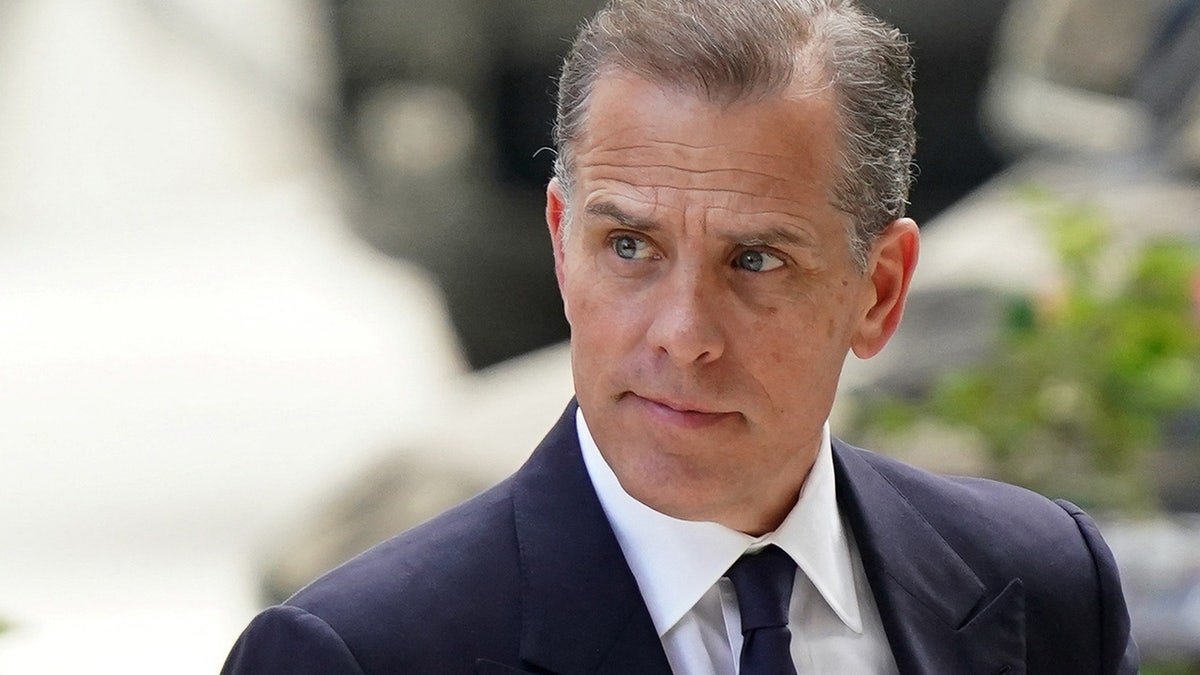 Hunter Biden arriving at federal court in Wilmington, Delaware.