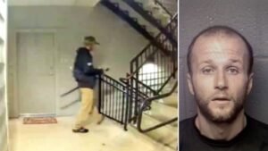 Manhunt launched for samurai sword attack suspect with sex crime conviction after party assault: sheriff Manhunt launched for samurai sword attack suspect with sex crime conviction after party assault: sheriff