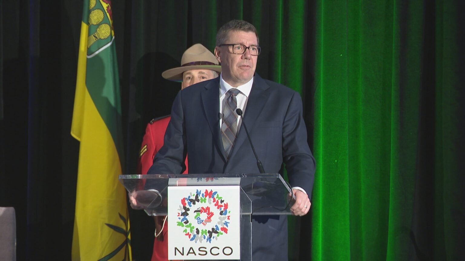 Saskatchewan Premier Scott Moe talks trade at international conference