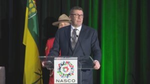 Saskatchewan Premier Scott Moe talks trade at international conference
